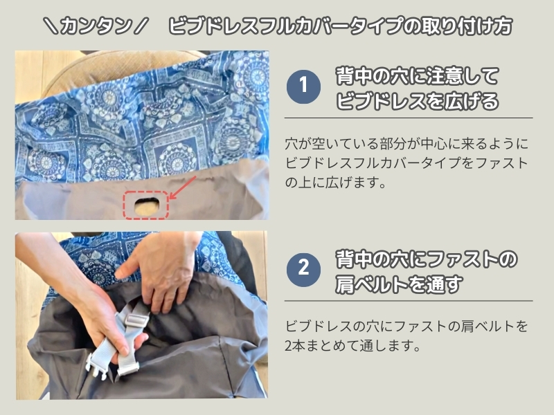 イングリッシーナ ファスト用ビブドレス・フルカバータイプ